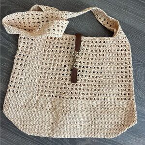 Raffia Straw Tote Bag
